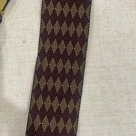 Vintage Martin Dingman Suspenders - Leather Tabs, Gold brass Adjustments - Picture 8 of 8